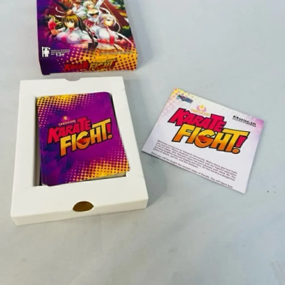 Karate Fight! Card Game Board Game FAST SHIP Excellent - never used.